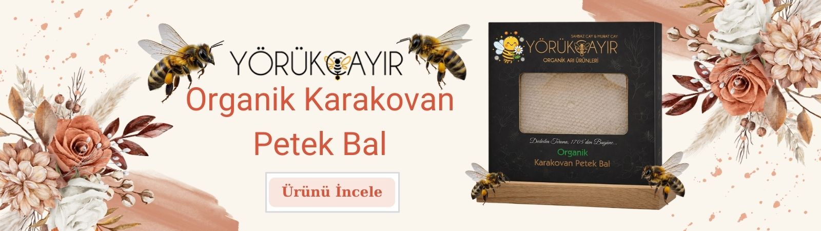 Yorukcayir organik karakovan petek bal