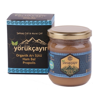 Yörükçayır Organik Arı Sütü Bal Propolis Karışımı
