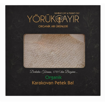 Yörükçayır Organik karakovan petek bal